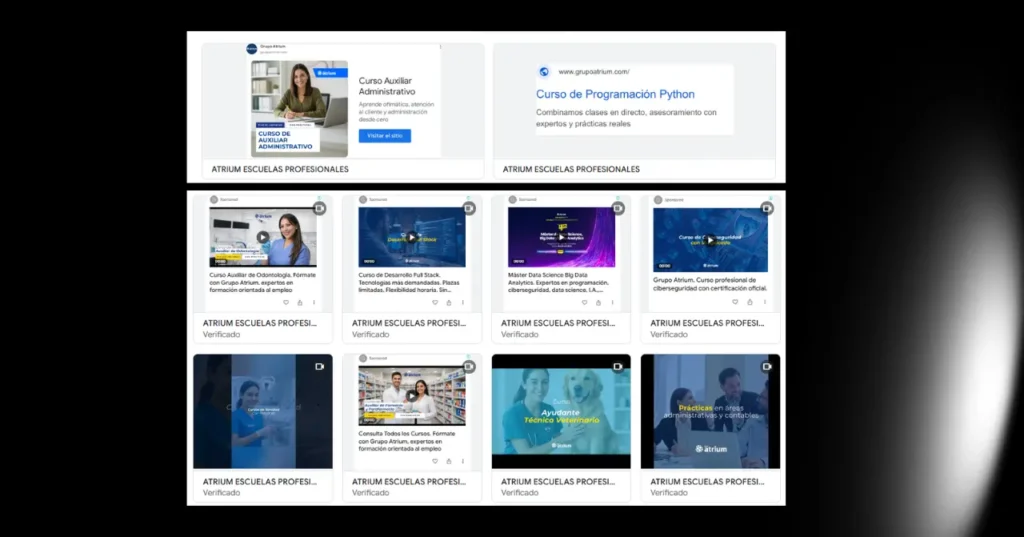 Google Ads Atrium